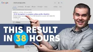 Ranking on Google in 38 Hours for a Competitive Term