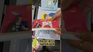 Direct and Indirect Tax books unboxing||Amit Mahajan sir🤩||#incometax #cainter #cajourney #unboxing