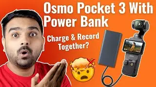 Charging DJI Osmo Pocket 3 with a Power Bank While Recording? @TechThingsDaily