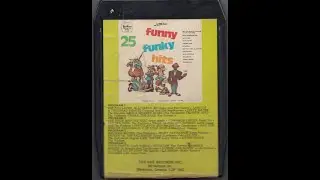 25 Funny Funky Hits 8-track tape pad replacement