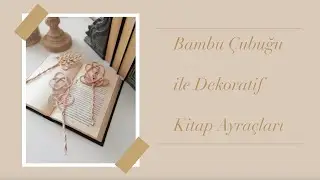 KİTAP AYRACI YAPIMI | KENDİN YAP | DIY
