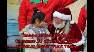 Coast to Coast Truck Team - Babbo Natale Trucker - Giussano 21 12 2025