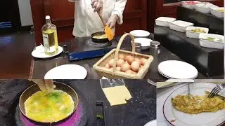 Chef Special Yummy Cheese Omelette/Hotel Sarina Dhaka/ #LiveLifewithNahar #cheese_omelette #recipe
