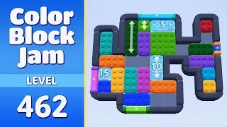 Color Block Jam Level 462 | Every Puzzle Solved! 🎯