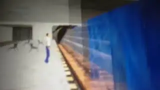Speedy freight train at speed