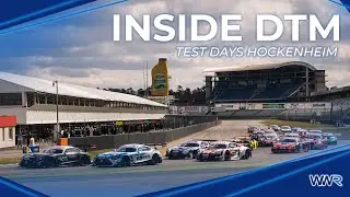 Pitstops and BoP runs! - INSIDE DTM | Testdays in Hockenheim - WWR VLOG #01