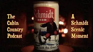 Schmidt Beer Scenic Ice Fishing