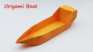 How To Make an origami Paper Boat - Paper Boat Tutorial