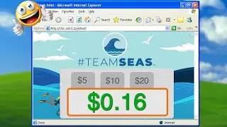 my GENEROUS donation to #TEAMSEAS