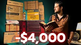 Я затащил в свою крошечную мастерскую инструменты на 4000 долларов (ситуация вышла из-под контроля).