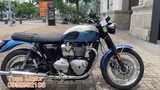 Bonnevile T120 AEGEAN BLUE / FUSION WHITE Vẻ Đẹp Vĩnh Cửu Đến Từ Thương Hiệu Triumph