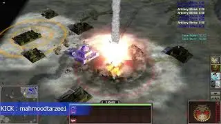 Command & Conquer Generals Apocalyptic Mod CHINA TANK GENERAL VS 7 HARD ENEMY