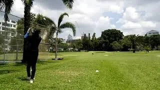 7th Hole Jee Birdie Chance Asia Pattaya Golf Thailand