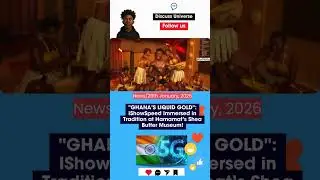 IShowSpeed Immersed in Tradition at Hamamat&rsquo;s Shea Butter Museum! | DISCUSS