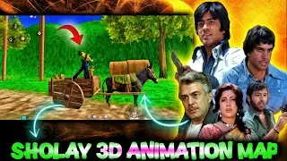 SHOLAY MOVIE 3D CRAFTLAND CODE ‼️ SHOLAY CRAFTLAND MAP CODE‼️FREE FIRE CRAFTLAND MAP CODE, Craftland