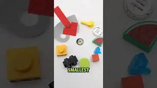 I FINALLY Found The SMALLEST LEGO Piece Ever Made! #lego #shorts #legos