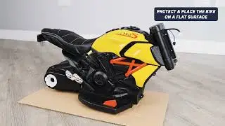 3 Wheel Super Roadster Motorbike Battery Electric Ride On For Kids - With Assembly Instructions