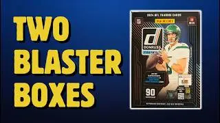 Cool Rookie WR Card Hit - 2024 Donruss Football Card Blaster Box Opening!
