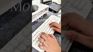 Mofii Sweet Keyboard #minimalistkeyboard #workfromhome #whitekeyboard #aesthetickeyboard