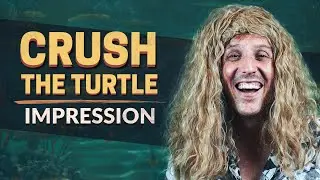 Crush the Turtle Voice Impression &mdash; Finding Nemo
