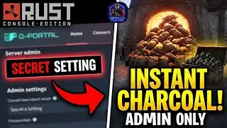 How to Make Charcoal Cook Faster on Rust Console Edition