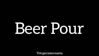 Beer Pour - Sound Effect | Non copyright sound effects | FeeSou