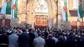 Zapfenstreich beim Schützenfest 2015 in Wadersloh Teil 2