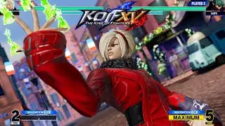 Ash might be a pretty strong character... KOFXV Online
