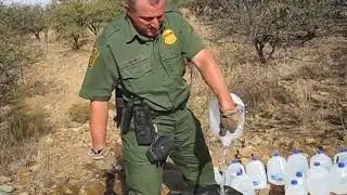 Footage of Border Patrol Vandalism of Humanitarian Aid, 2010-2017