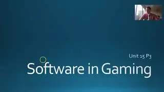 Software for Games 1/2