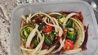 Aceindo un curtido rico me quedo😋