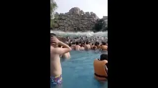 the wave was too big...