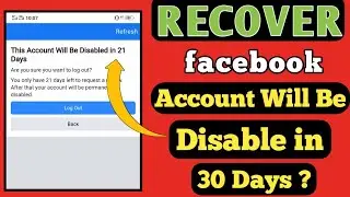 How To Fix This Account Will Be Disabled in 30 Days problem Solved