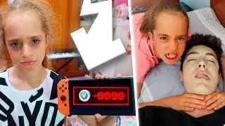 PLEX le gasta todos los pavos de FORTNITE a su HERMANA y as&iacute; reacciona...