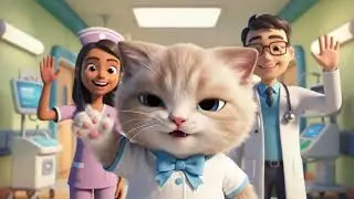 &ldquo;Brave Little Cat in the Hospital&rdquo; 🏥😺
