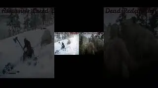 Animal attack comparison assassin creed valhalla vs red dead redemption|brutal animal attacks|