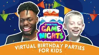 Virtual Kids Birthday Parties (Zoom Games for Kids)