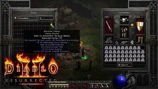 Diablo 2 Resurrected Trading - Full Inventory of JAH BER + 5ar 7mf SC for 20 20 Sorceress Torch