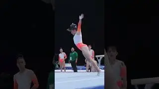 Alexa Moreno Floor Routine Podium Training 2023 World Championships Antwerp Slow Motion 4k 60fps