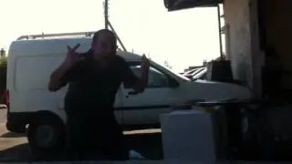 Water rocket at 90psi ROADHOUSE styley!!!