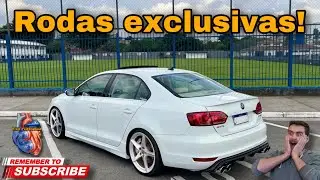 Coloquei Rodas aro 18 Taludas de Audi no Jetta!