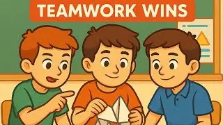 Never Give Up: Inspiring Teamwork Story for Kids | Life Lesson About Trying Again
