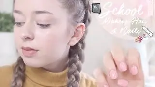 Easy School Makeup, Hair and Nail Ideas 2016! Floral Princess ad