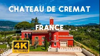 Chateau de Cremat/France (4K UHD) Best relax video in France.