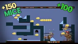 Transformice - Brkrmn (+150/100 MICE [NASA]) Racing Gameplay #67