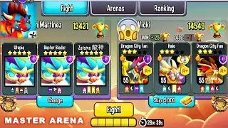 NEW! Wind Dragon, MASTER ARENA 3 | DRAGON CITY Gameplay 2022! 😍