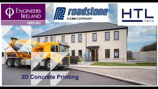 Roadstone & HTL &ndash; развитие 3D-строительной печати (3DCP) в Ирландии
