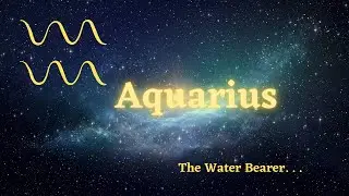 Aquarius: The Water-bearer #AquariusSun #AquariusAstrology #AllAboutAquarius