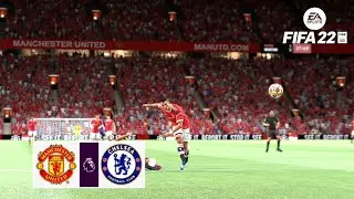 FIFA 22 Manchester United Vs Chelsea Premier League Full Match (29/04/2022)