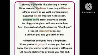 8th std Memory Poem Unit-- 6 